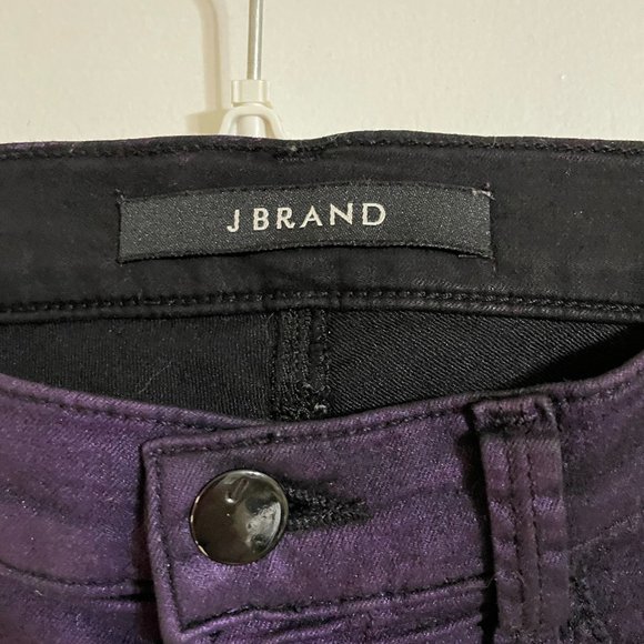 J Brand Purple Denim Super Skinny Jeans - Picture 7 of 10